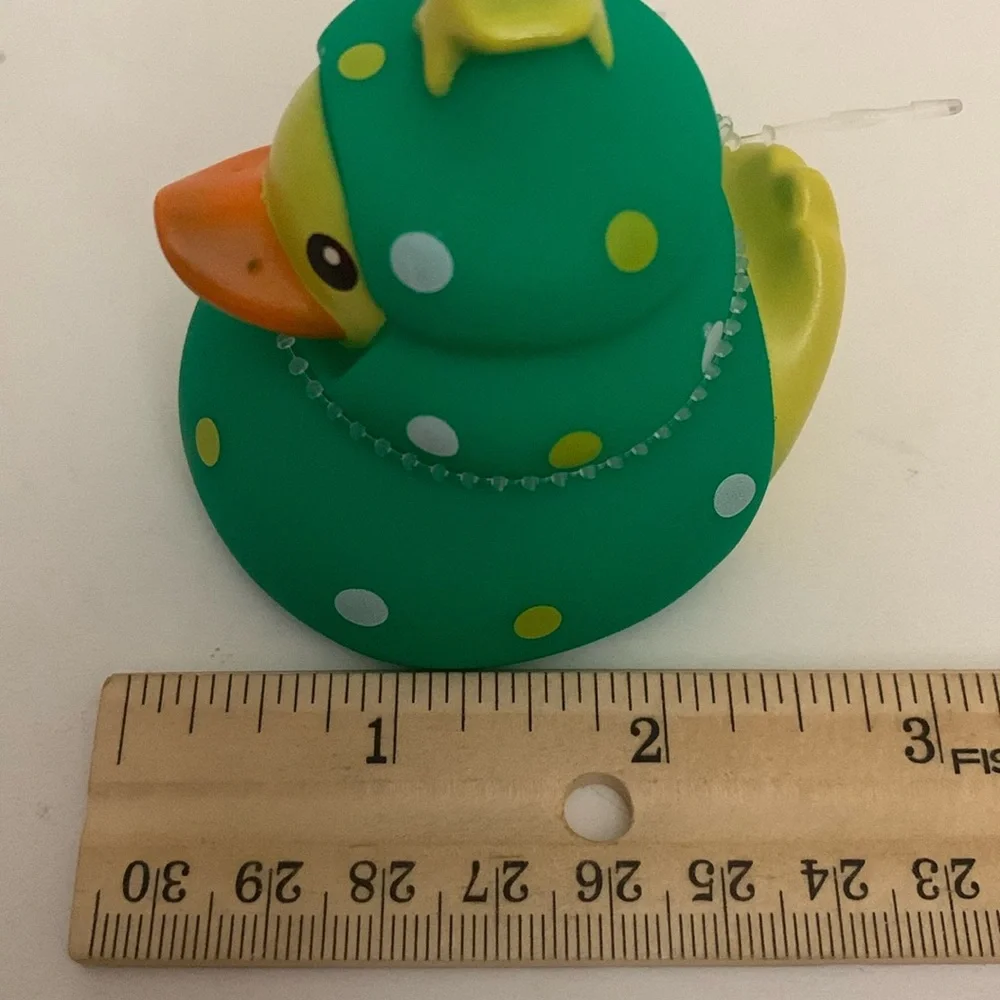 Christmas Target Bullseye Rubber Duck Set Of 4. Brand New.